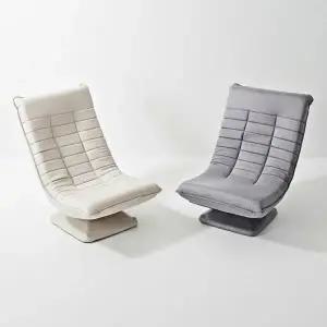 회전 리클라이너 저버 소파 패브릭 1인체어