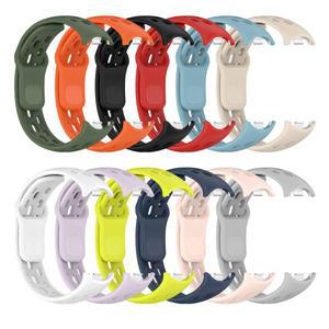 샤오미 미밴드 8 9 10 액세서리용 실리콘 스트랩, 스포츠 통기성 팔찌 손목 밴드 벨트, 미밴드 10 9 8용