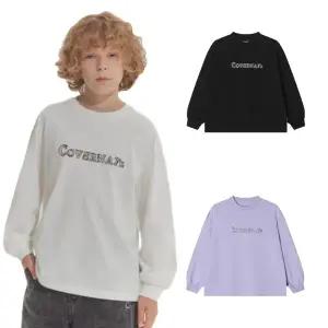 [커버낫 키즈](의정부점)[25년 가을 이월] 무브온 로고 싱글 티셔츠