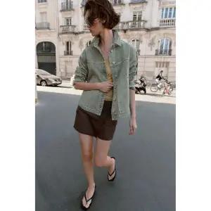 [국내배송] 자라 ZARA Z1975 데님 재킷 - 카키 956437