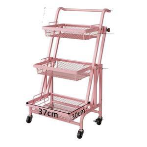 기숙사 침대 선반 바닥 간식 거실 정리 카트 수납 가정용 이동식