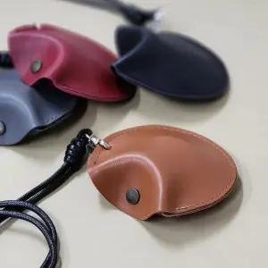 [라일리] Rly 포켓 가방 목걸이 파우치 차키 미니 ZF 가죽