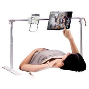 침대 핸드폰 거치대 바닥 누워서보는 행거 자바라 길이 가정용 그레이 논슬립 스위치