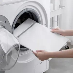 빨래쥬아 니트 사각 점퍼 세탁망 메쉬 대형 대형빨래망 대용량빨래망