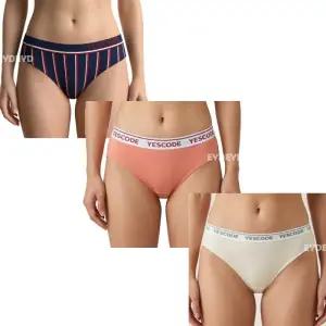 [롯데백화점]예스 스포티 YES CODE 볼드밴드 여성 헴팬티 3종택1YSWPXA72