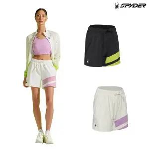 스파이더 여성 트레이닝 저지 반바지 SPHMCNTR252W TOA271 UMI361