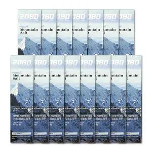 히말라야 크리스탈솔트 치약 15개 2080 잇몸 구취 치석 불소 미백 입냄새제거