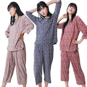 폭스 냉감 7부소매 잠옷세트 E6 여성용