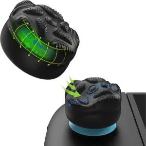 스위치 2용 플레이바이탈 엄지 쿠션 캡 그립(4팩) 닌텐도 2 조이콘용 실리콘 조이스틱 그립 커버 미끄럼