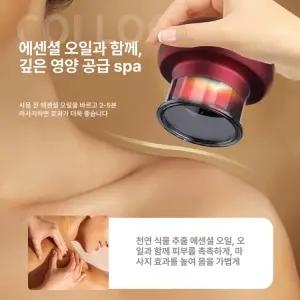 글로브픽 온열부항기 고주파 무선 마사지기 전기