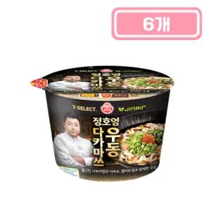 오뚜기)정호영다카마쓰우동 컵라면 100g x 6개