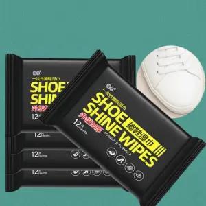 물티슈 운동화 신발 지우개 티슈 슈즈 클렌징 클리너 세정제 세탁용 12매 신발닦는