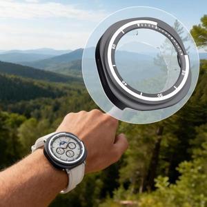 삼성 갤럭시 워치8 클래식46mm 기어용 시계 금속 케이스 방수, 땀 방지 시계 금속 베젤 링 보호 장식