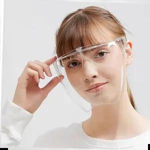 작업용보호대 안면보호 얼굴보호 페이스쉴드 작업용 안티포그 안경형 마스크 보호대