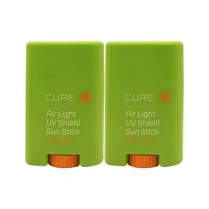 스킨케어 김정문알로에 큐어 에어라이트 유브이 쉴드 선스틱 20g 윤기 생기 보습