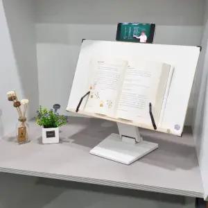 이앤위즈 빈체르47 1단독서대 각도조절 높낮이 사진거치대 책받침대 북스탠드 접이식