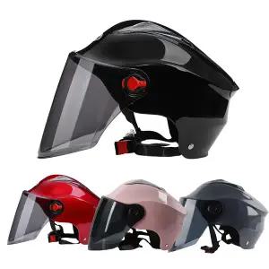 바이크 오토바이 반모헬맷 전기 스쿠터 헬멧 여름 V 헬기 안전 폭포 Soman 도시 기사 여자 남자 모토 장비