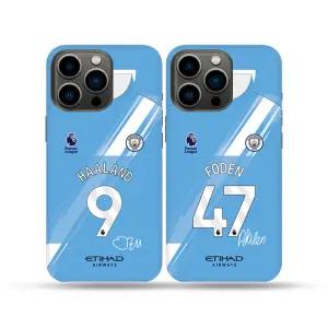 2526맨시티 축구팀 포든 홀란드 유니폼 백커버 폰케이스 / 갤럭시아이폰노트퀀텀 EFL챔피언십 프리미어