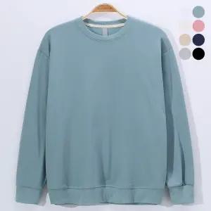 남녀공용 특양면 소프트 베이직 맨투맨