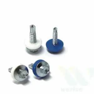 위라이즈 방수피스 육각 14x25(백색) 1봉(200) 방수직결피스 직결나사 천정나사