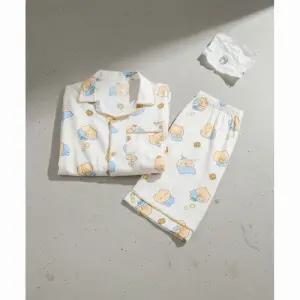 SPAO 망그러진곰 망고미 반팔 파자마BEIGE_SPPPG25U03