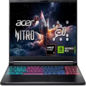Acer Nitro V 16S AI 게이밍 노트북 NVIDIA GeForce RTX 5060 GPU AMD Ryzen 7 260 프로세서 16인치 WUXGA