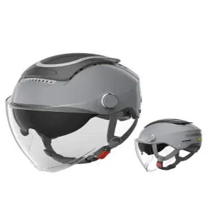 오토바이 여름 헬멧 시원한 경량 하프 반모 썬바이저 가벼운 클래식