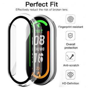 샤오미 미밴드 10 9 스크린 보호 케이스 스마트워치 보호 풀 커버 쉘 미밴드 10 Miband10 액세서리
