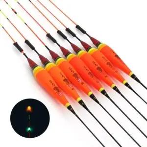 민물낚시 GM13SP21 바다낚시 슬림 2점등 적색 LED 전자 낚시찌