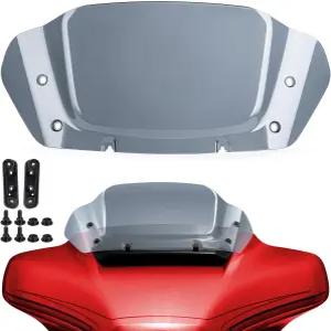 아마지차 윈드실드 8인치 웨이브 윈드스크린 윈드 스플리터 CVO 스트리트 글라이드 FLHXSE 2023-2025 FLHX