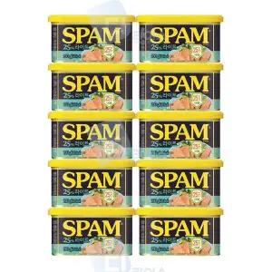 CJ J4N7T4X5 스팸 라이트 25% 200g 10개