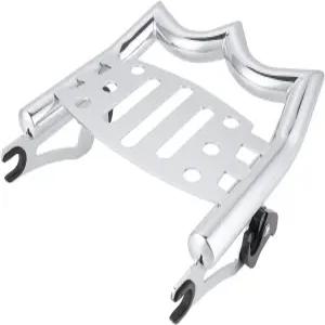 할리 데이비슨 투어 스트리트 글라이드 일렉트라 로드 킹 2009-2025 팩 리어 랙 트렁크 마운트(크롬)용