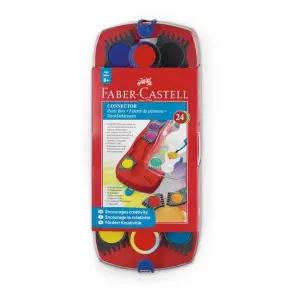 파버카스텔 YO56CL32 커넥터 고체 수채물감 24색