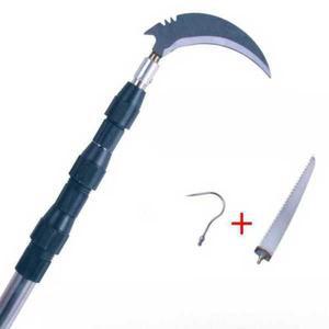 장대낫 현수막 철거 텃밭 5단 긴낫 장대봉 겸용 벌초 15m 부추 12m 핸디형 풀베기