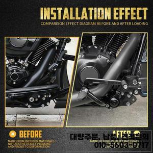 할리 투어링 로드 킹 일렉트라 스트리트 글라이드 FLH 2009-2025용 오토바이 컨트롤 키트 시프트 브레이크