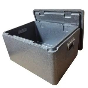 대형 보온상자 도시락 단열 그레이클래식모델 배달통