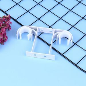 호환 알루미늄 합금 더블 커튼 로드 브래킷  거치대 천장 장착