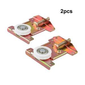 옷장 슬라이딩 도어 풀리 트랙 롤러 액세서리 부드러운 오목