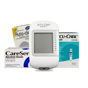 아큐첵 인스턴트S 혈당측정기+시험지50+솜100+침110