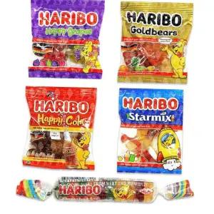 대용량젤리 하리보 메가파티 젤리 5종 10g 세트