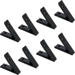 8개 코너 브래킷 2020 시리즈 45도 각도 알루미늄 합금 프로파일 고정 장치 조인트 브레이스 커넥터