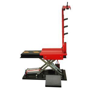 타이어 리프트 이동식 브래킷 카업 1 2m 탈부착 유압유동휠포함 거치대 브라켓