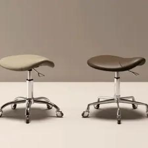 승마 안장 체어 미용실 사무용 승마형 진료의자 미용 네일샵 말안장 자세 실험실 인체공학