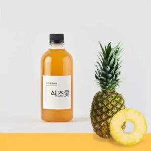 자연 L1J0Y2E2 발효 수제 파인애플 식초 500ml 전통 과일식초