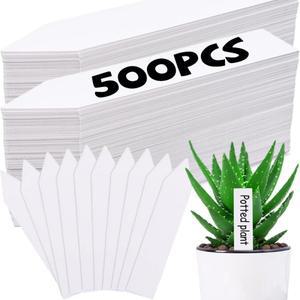 플라스틱 식물 묘목 마커 화분 라벨 완벽방수 이름표 채소 꽃 스테이크 정원 표지판