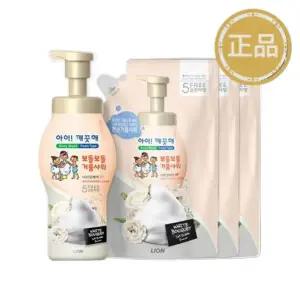 아이깨끗해 거품형 바디워시 본품 700g+ 리필 650gx3개