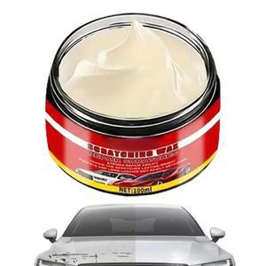 100ml 자동차 스크래치 제거제 지우개 스폰지 클리너 페이스트가 포함된 오래 지속되는 코팅 복원제 페인트