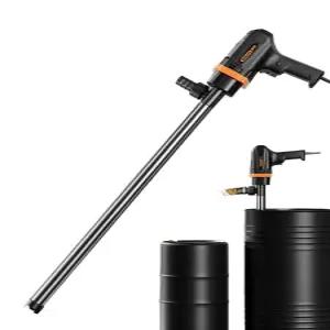 화학약품 전동 자바라 오일 220v 액체 펌프 부식 방지 산업용 드럼 화학 말통 내산성