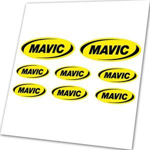 MAVIC 그래픽 스티커 데칼 MTB 산악 자전거 엔듀로 사이클링 로드 AM DH XC CX용 8개