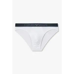 매장정품 EMPORIO ARMANI UNDERWEAR 엠포리오 아르마니 언더웨어 남성 웨이스트 패턴 자수 로고 브리프(081